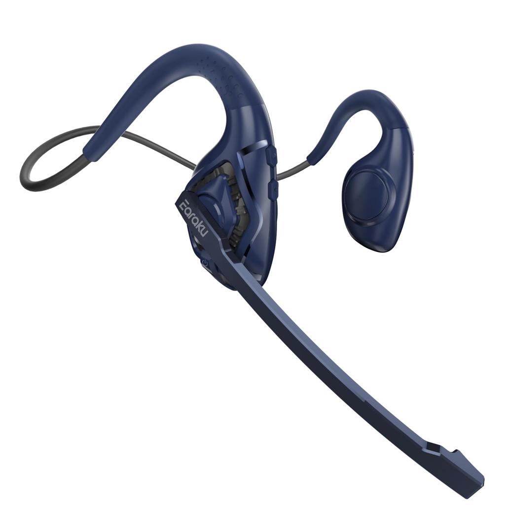 Newly Released Bluetooth Headset G2 for Calls Only, Earaku (2025 Edition), with Mic, Call-Only, Noise-Canceling, Japanese Voice Guidance, Wireless Ear