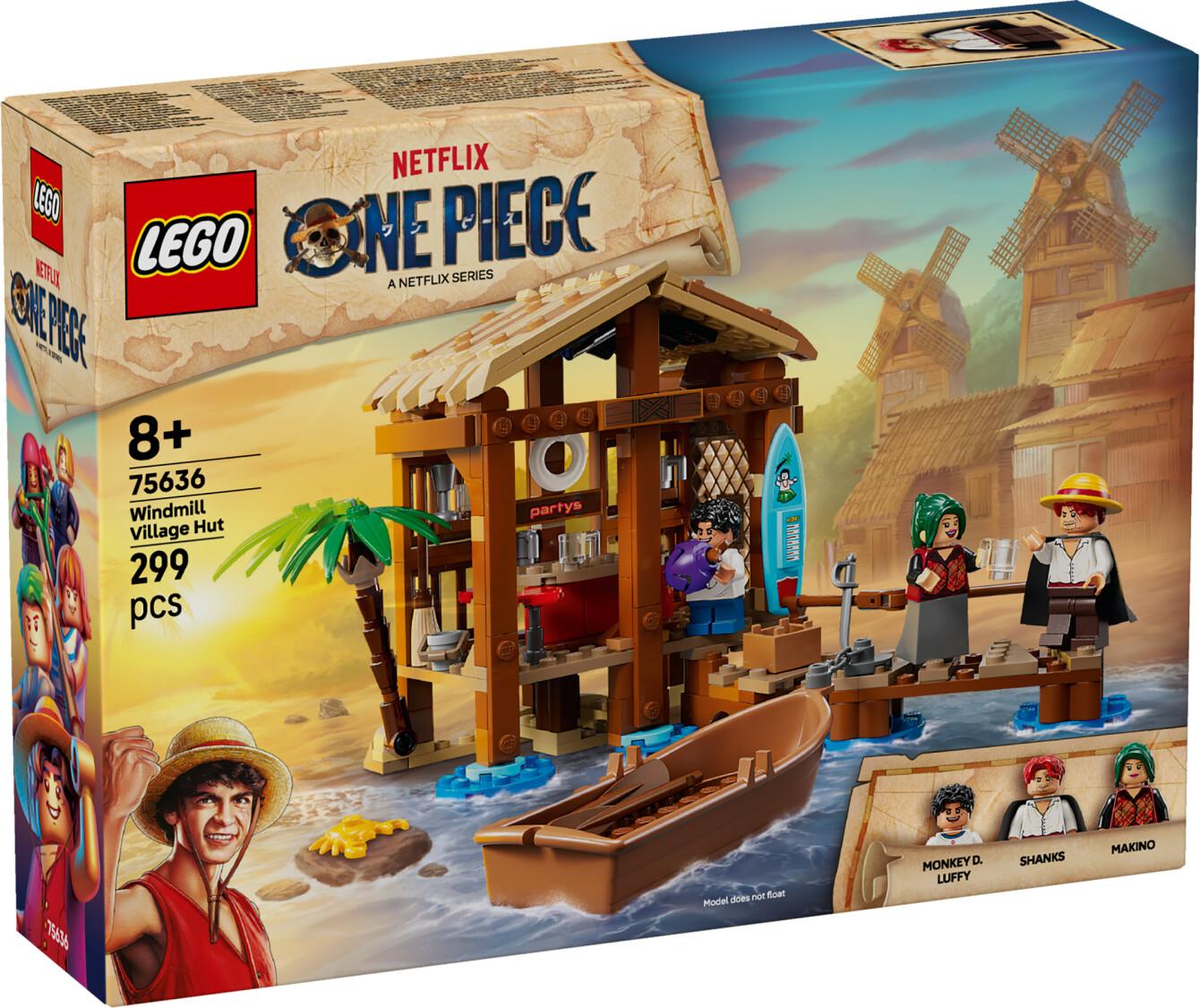 

LEGO конструктор One Piece – Дом – Коттедж в деревне ветряных мельниц (75636)