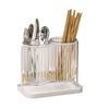 Cutlery Holder Kitchen Countertop Drain Utensil Organizer Chopsticks, Knives, Forks, Spatulas, and Spoons Holder