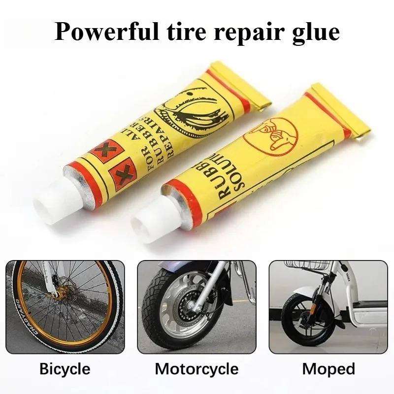 All-Terrain Tire Sealant Pro - Reinforced Polymer Cement for Motorcycle & Auto Tube Blowout Repairs On Any Road Surface