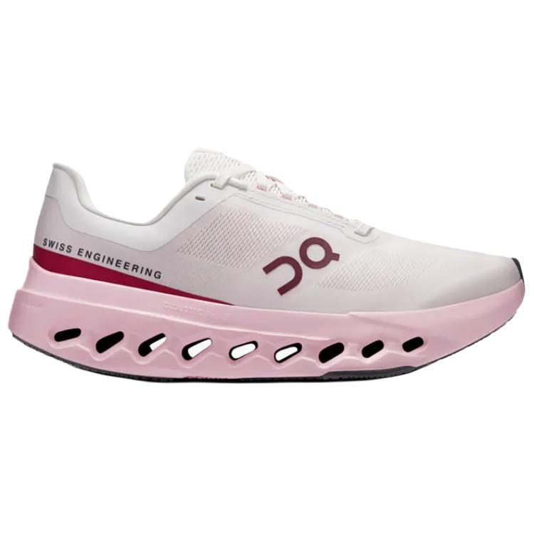 On Cloudsurfer Next Comfortabel Duurzaam Ademend Veerkrachtig Hardloopschoenen Dames sneaker Roze Wit 3WE30054722