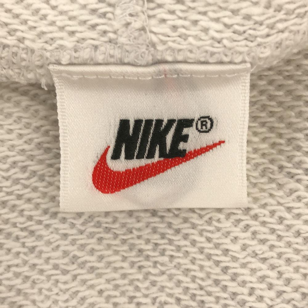 NIKE 90s White tag Logo print Long sleeve Sweatshirts Men's Used