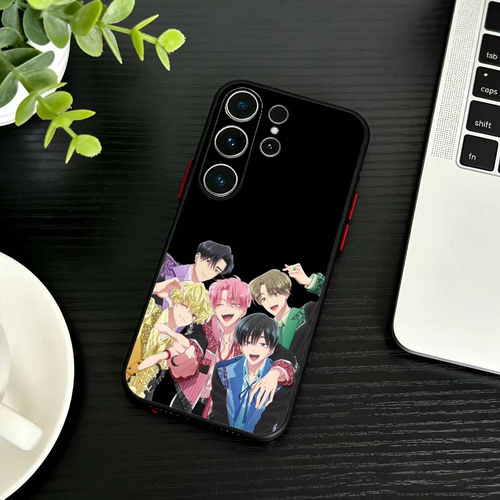 N-Tamon's B-Side Phone Case For Samsung S26,S25,S24,S23,S22,S30,S21,Ultra,Plus,FE 5G Black Soft Cover