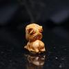 1/2pcs Sculpture Mini Carved Zodiac Horse Figurine Cute Small Horse Wooden Animal Crafts Festival Gift Office Home Decoration