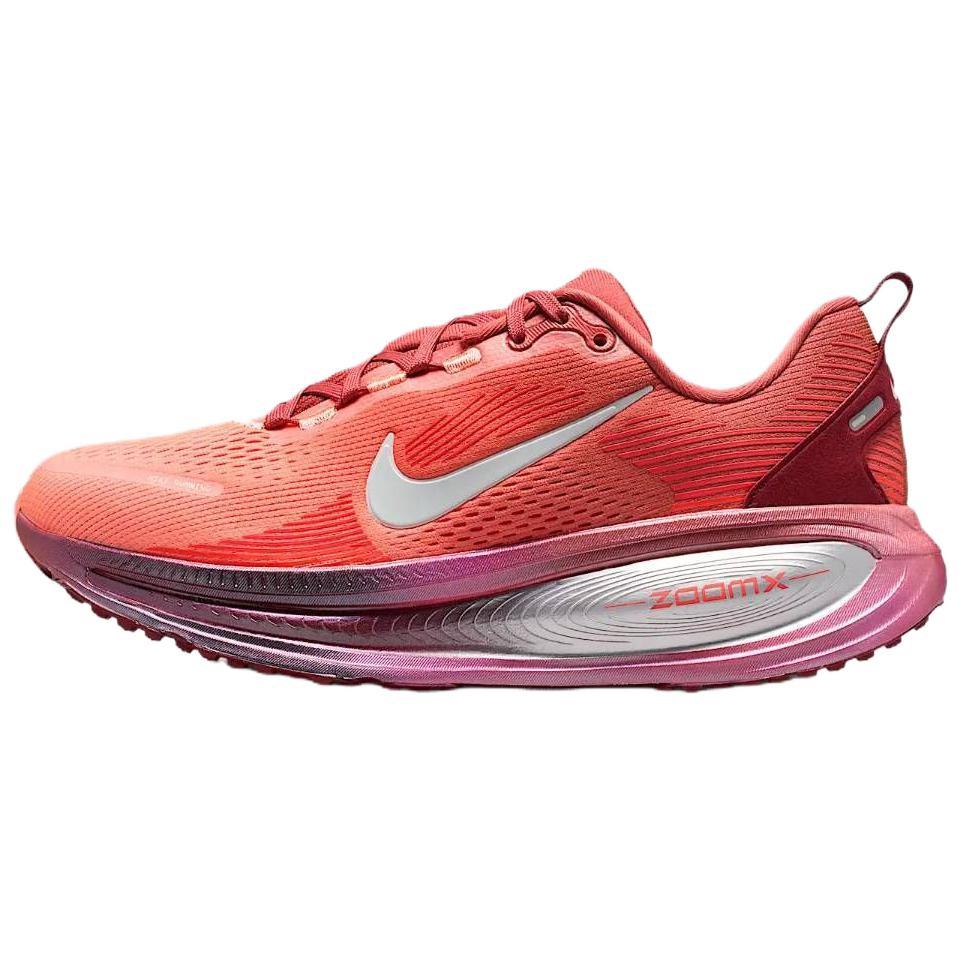 

Nike Vomero 18 SE Удобные Дышащие Светоотражающие Упругие Беговые Кроссовки Женская кроссовка Арбузно-Красный Серебристый IO8250-800 35.5
