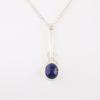 Lapis Lazuli Gemstone 925 Sterling Silver Jewelry Handmade Women Pendant 1.79" PP-60-36