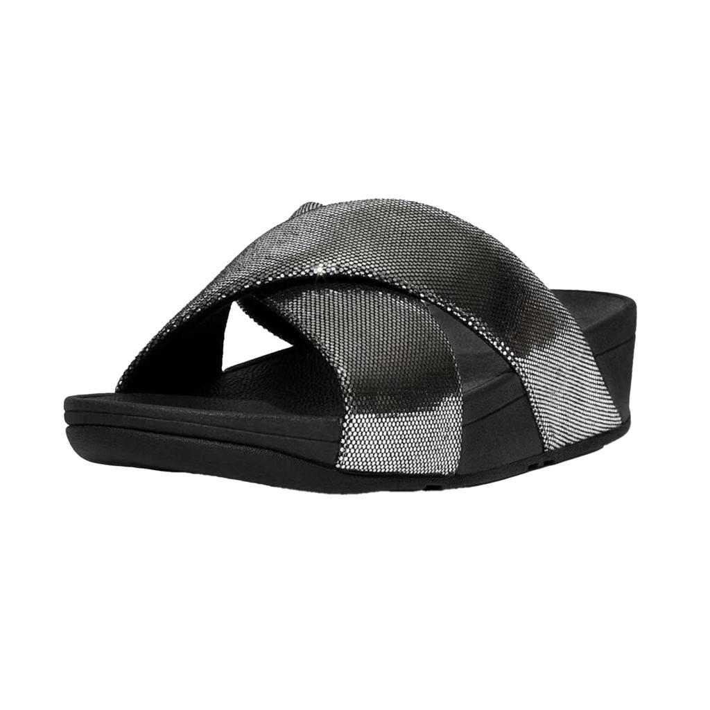 Fit Flop Womens/Ladies Lulu Lustra Criss Cross Strap Sliders