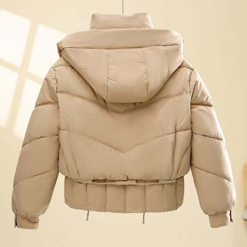 Fashion Women's Winter Jackets Hooded Casual Thick Short Parkas Female Warm Coat
