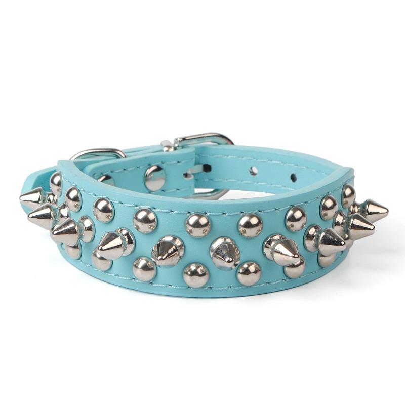 Pet Collar Anti-Bite Rivet Dog Collar Medium Large Dog Dog Dog Neck Punk Style Cat Dog Collar