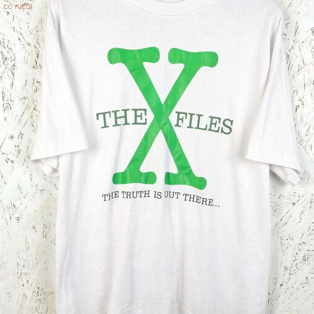 

XFiles Classic Black Basic Style Pattern Cotton Printed Comfortable Breathable Tshirt for Unisex and Women Unisexs Clothing M