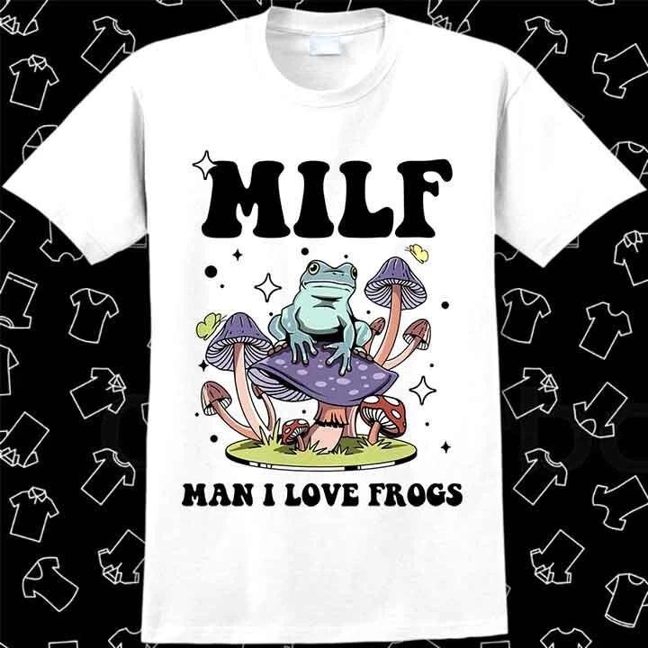 Frog Man I Love Frogs Animal Nature Funny Meme Gift Tee Gamer T Shirt 1068 XXXXL