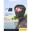 Cycling Sports Sun Protection Mask, Ice Silk Scarf, Cycling Neck Scarf, Anti-Uv Headgear, Face Covering, Thin Style, Men and Women, Summer