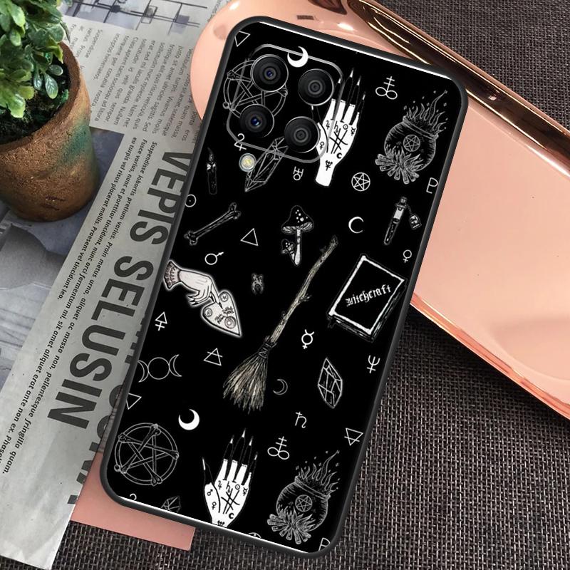 MAGIC Witchcraft Witch Sailor Case For Samsung Galaxy M20 M15 M55 M31s M51 M21 M11 M13 M33 M53 M52 M32 M12 M14 M34 M54