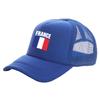 Casquettes de camionneur France Mode Cool Chapeaux France Casquette de baseball Été Extérieur Soleil Casquettes en maille