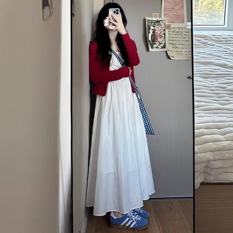 Women High Waist Chiffon Skirt With Cotton Blend Fabric For Casual Summer Wear