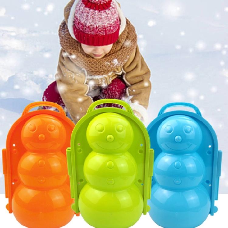 Beach Sand Mold Toy Snowman Maker Clip for Play Winter Outdoor Activities Plasti