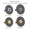 Carbon Fiber Headset Top Cap With Titanium Screw Lightweight Bike Stem Bolt Mountain Bicycle Front Fork Top Cover Parts