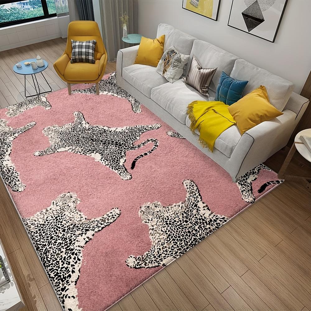 Velvet Machine Washable Mat Vintage Floral Indoor Floor Decoration Low Velvet Bedroom Soft Modern Fashion Color Comfortable