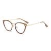 2Pcs Of Retro Metal Frame Glasses - Retro Cat Eye Style With Light Sensing Lenses For Both Men And Women