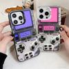 Game Console Fashion Boy Soft Phone Case for iPhone 15 16 17 Pro Max 17Air 16E 14 Plus 13 12 Mini Shockproof Cover Back Shell