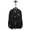 Rollender Laptop-Rucksack - Vielseitige Reise- und Schultasche mit Rollen