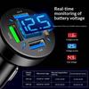 66-250W Pd Car Charger Qc3.0 Fast Charge One To Six Car Cigarette Lighter Plug Car Charger Flash Charge With Digital Display