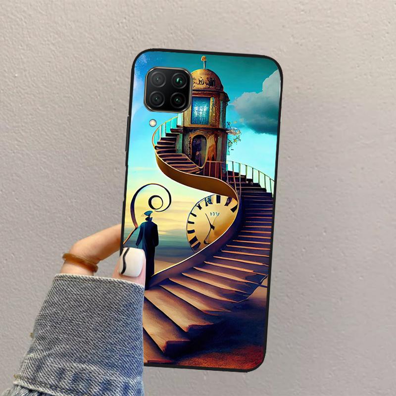 Salvador Dali Art For Huawei Nova Y70 Y90 Y60 Y73 Y72 Y61 Y91 12s 12i 11i 8i 9 10 SE P40 Lite P60 P30 Pro Case
