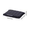 Inflatable Airplane Seat Cushion Light Inflatable Camping Cushion Compact Pad With Reflective Strip Travel Air Seat Cushion