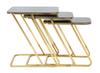 Tisch Simple Set 3-tlg. cm 44x50.5x55.5-39x49x51-34x47x45