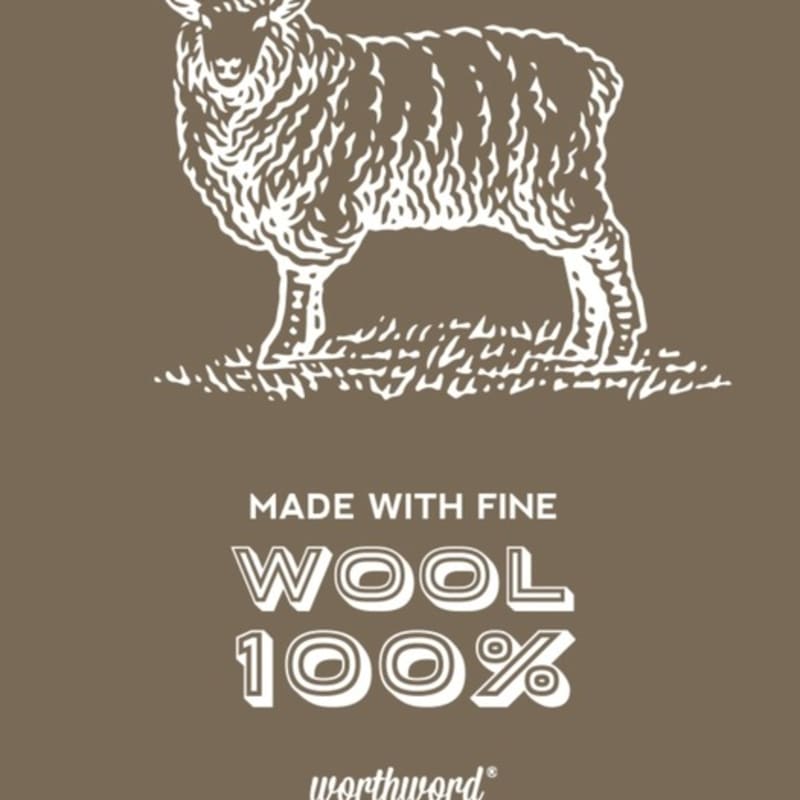 WorthWord 100% Wool Innigkeit Ribbed Muffler_5 Colors