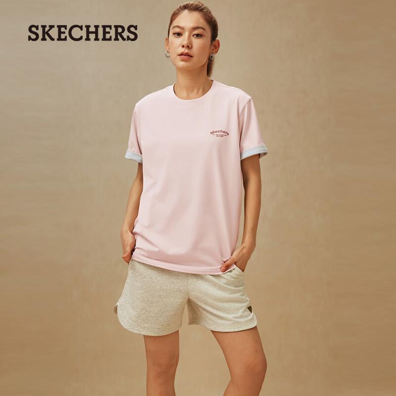 Skechers Unisex Cotton Short Sleeve T-shirt L226U068