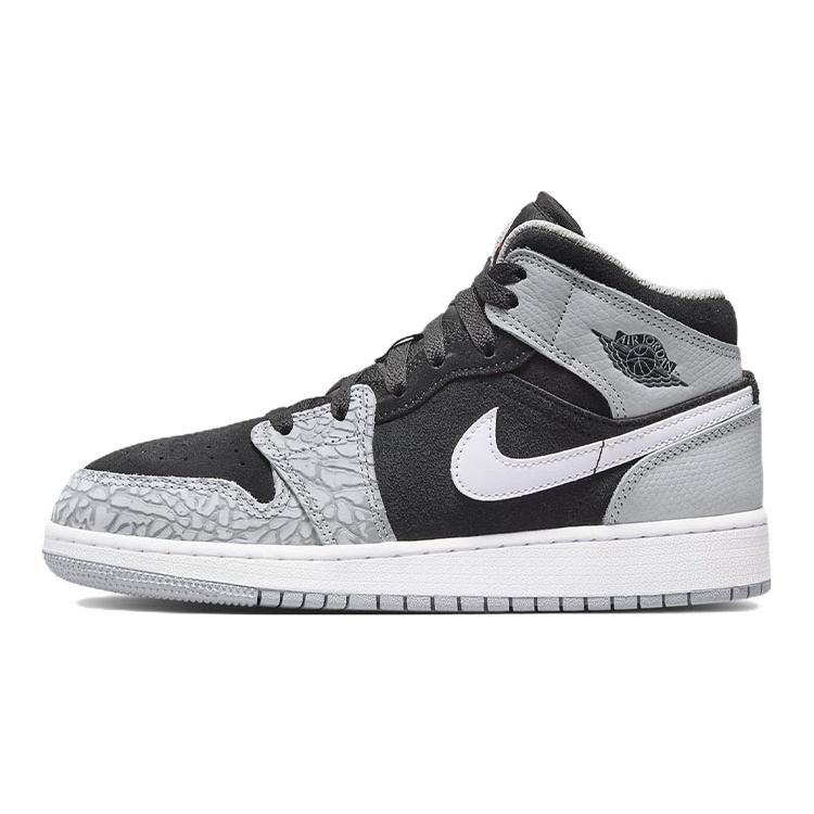 

New Jordan 1 Mid SE Elephant Print GS DM6216-016 36