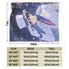 Detective Conan Blanket Coral Fleece Plush Spring Autumn Multi-function Super Soft Throw Blankets for Sofa Bedroom Bedspread