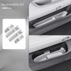 For Nissan N7 Primera Car Door Lower Storage Box TPE Door Groove Waterproof Mat Side Door Organizer Interior Accessories