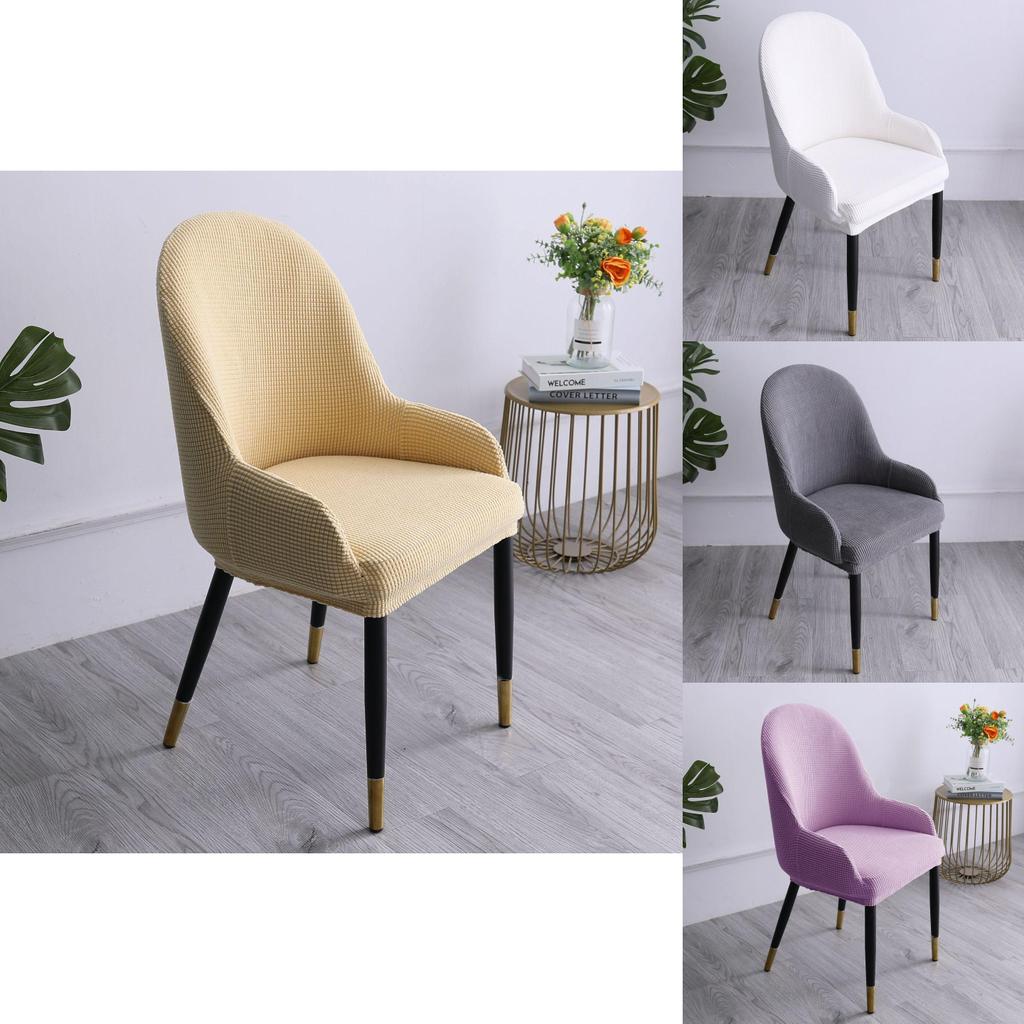 Upgraded Polyester Dining Armchair Cover With Excellent Elasticity