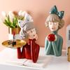 Nordic Light Luxury Bubble Girl Tray, Key Storage Ornament For Living Room & Entrance, Housewarming Gift & Home Decor