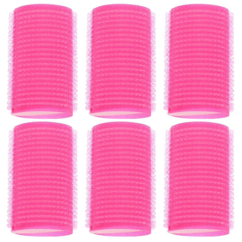 FRCOLOR 12pcs Hair Curler Rollers for Women Heatless Curls Overnight Self Grip Sponge Hair Rollers Flexible Curlers for Effortless DIY Styling Tool