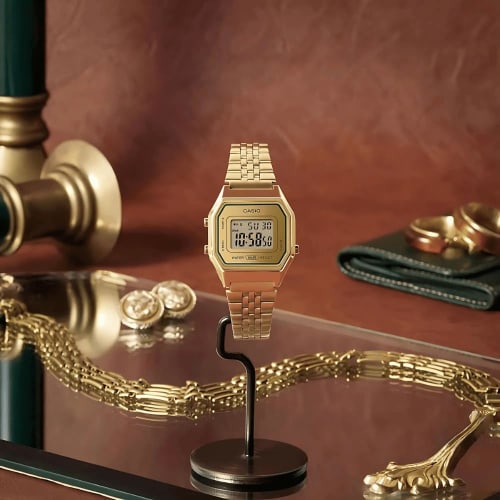 Casio Dress Watch LA680WEGV-9ADF Women's Gold