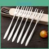 Highquality Stainless Steel Fruit Fork Tableware Perfect For Snacks Cakes And Desserts