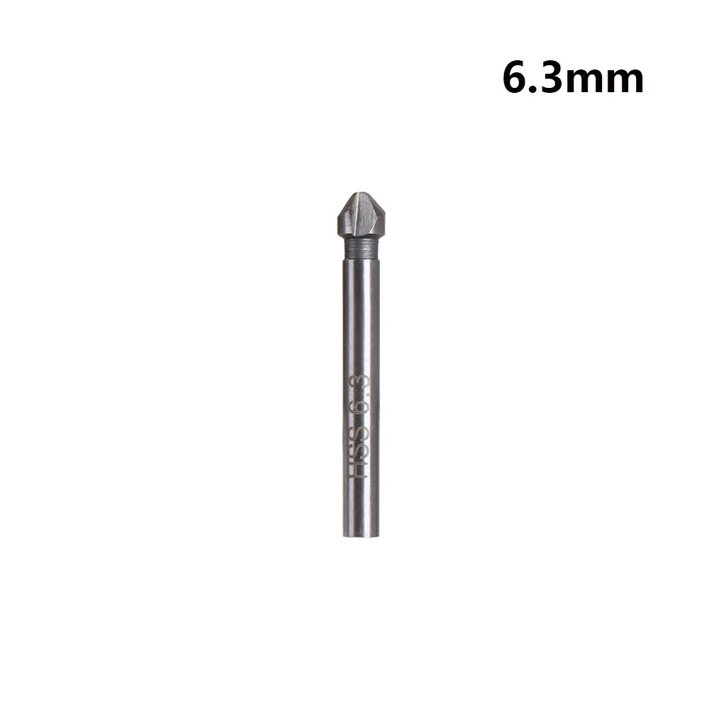 

HSS Дерево Сталь 3 Канавки Твердые Металлы Ручные Электроинструменты Трехкромочная Зенковка Фаска Сверло Режущий Инструмент