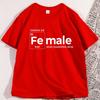 Female The Original Iron Man Printed T Shirt Cotton Short Sleeve Feminist Woman Up Tshirt Loose Round Neck Short Sleeve Tops