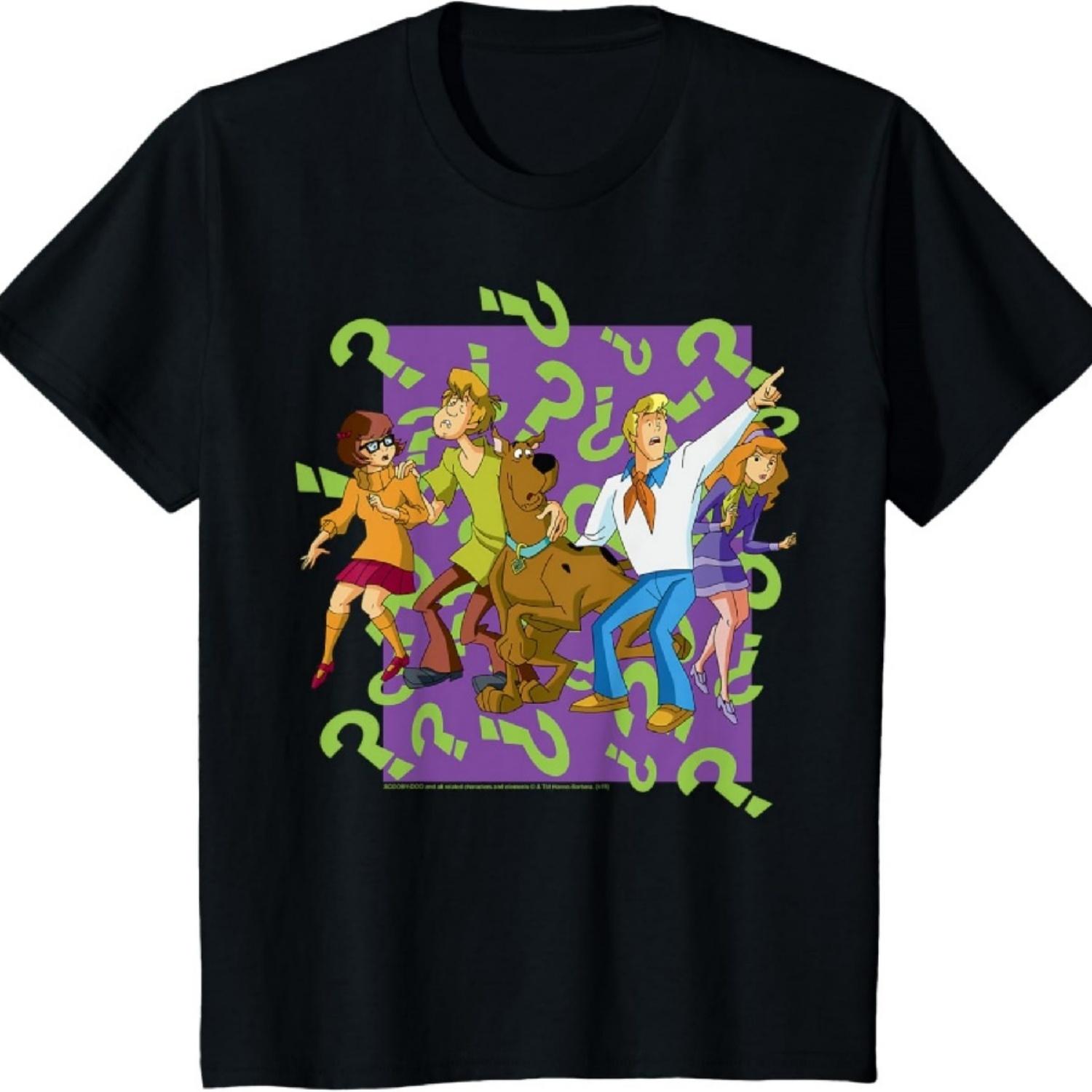 

Дитяча футболка Scooby-Doo Команда Загадок Збентежений Портрет XXXXXL