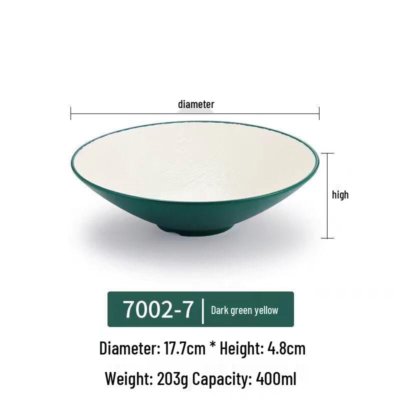 Cartoon Style Melamine Ramen Bowl