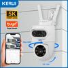 KERUI W181 Alarm System Panel WIFI GSM Alarm for Home Wireless Support Alexa Tuya Smart APP Control with Motion Sensor Siren