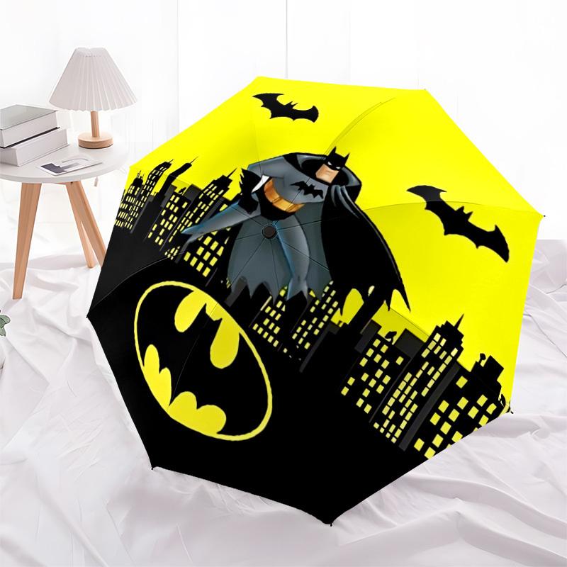 1pc Batman, Superhero Automatic Open/Close Umbrella, Christmas Gift for Men Women, Daily Travel Outdoor Use yy251101195