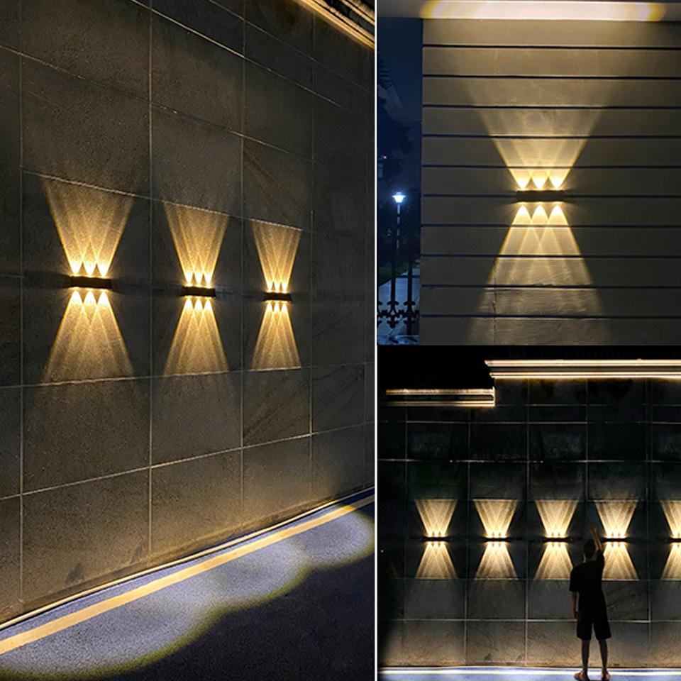 LED Porch Lights Up And Down Wall Light AC85-265V Waterproof Interior For Bedroom Living Room Corridor Garden Wall Path Balcony