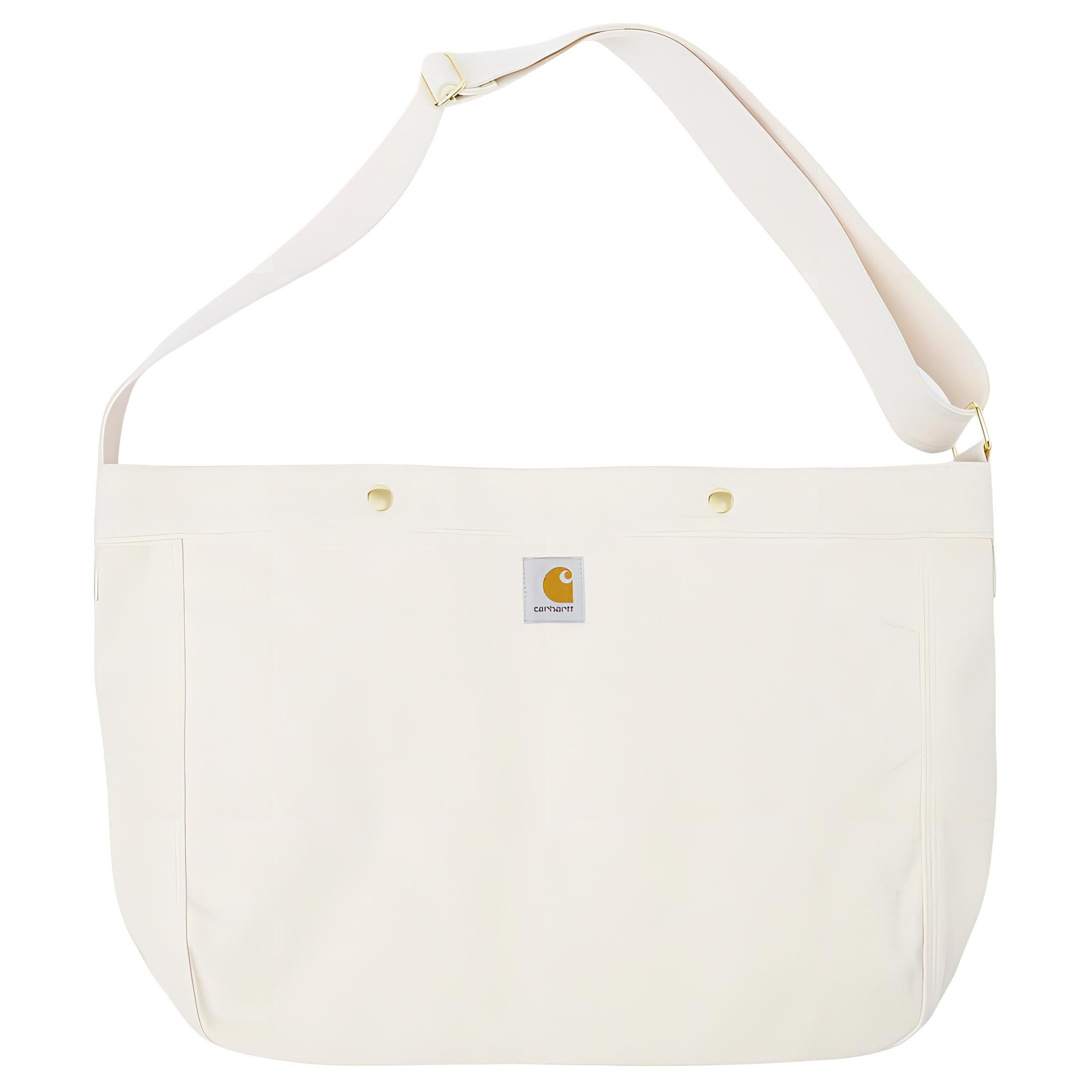 

Новая полиэстеровая наплечная сумка Carhartt WIP, сумка через плечо, обычная, унисекс, белая CHXBGA241035M-WAX 50.0*15.0*33.0CM