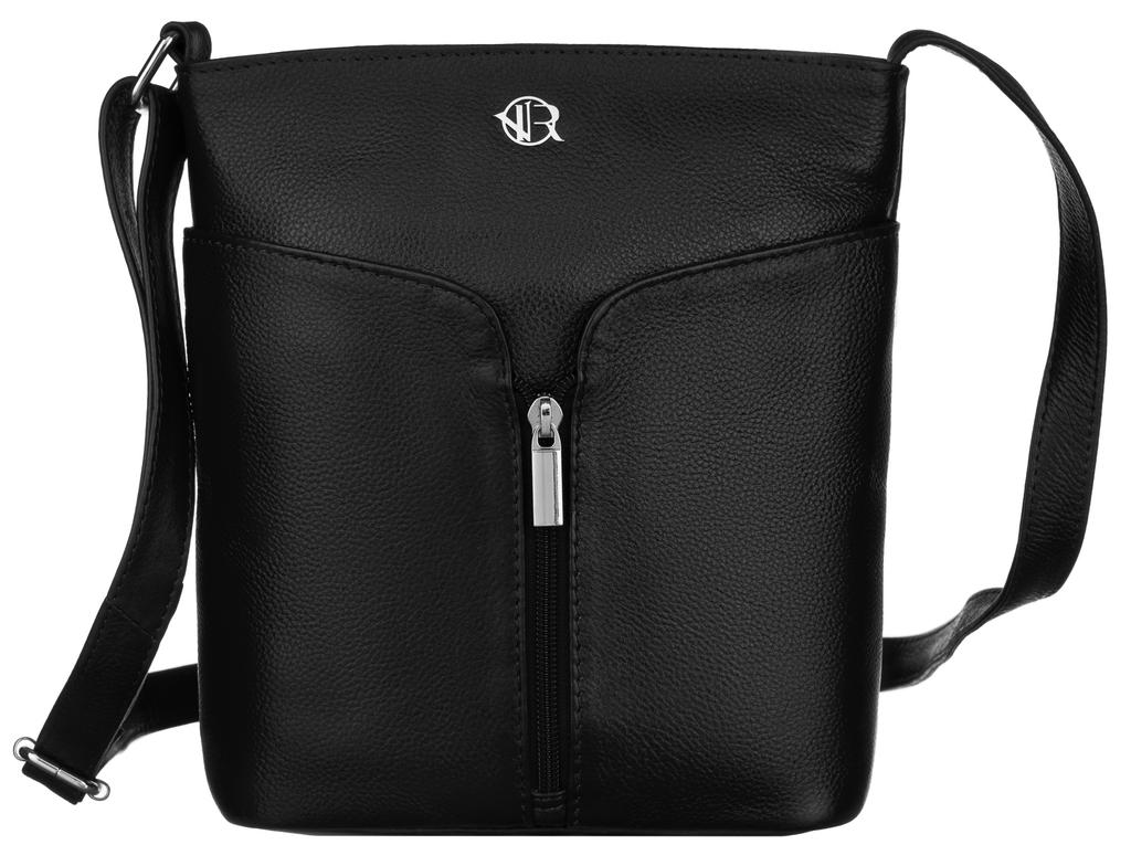 Leather handbag R-TSL-01-CPDM-8934 Black