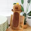 Kawaii Capybara Animal Plush Toys Fluffty Simulation Soft Internet Celebrity Cute Doll Plushie Pillow Stuffed Gift Kid Christmas