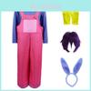Deslumbrante Collant Body de Cosplay da Personagem Pomni Para Role Play de Anime e Jogo